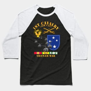 1st Cavalry (Air Cav) - 23rd Infantry Division w SVC Baseball T-Shirt